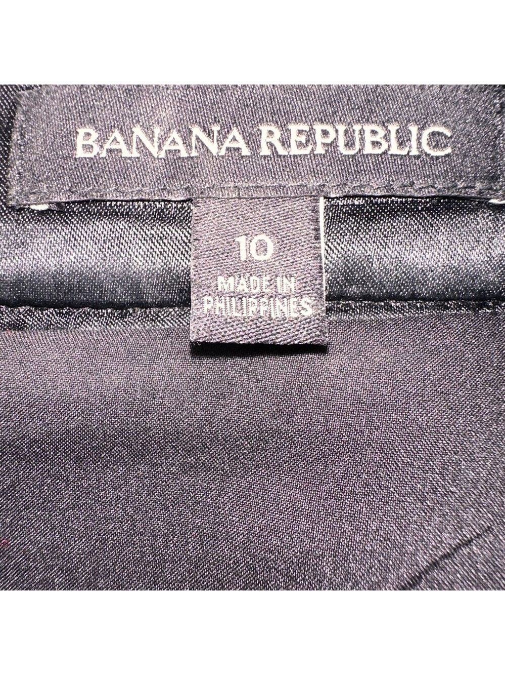 Banana Republic Black Textured Circle Skirt - Picture 4 of 6